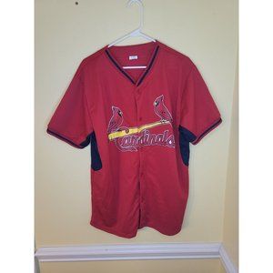 MLB St Louis Cardinals Baseball Mesh Jersey Matt Carpenter #13 Red SGA Size XL